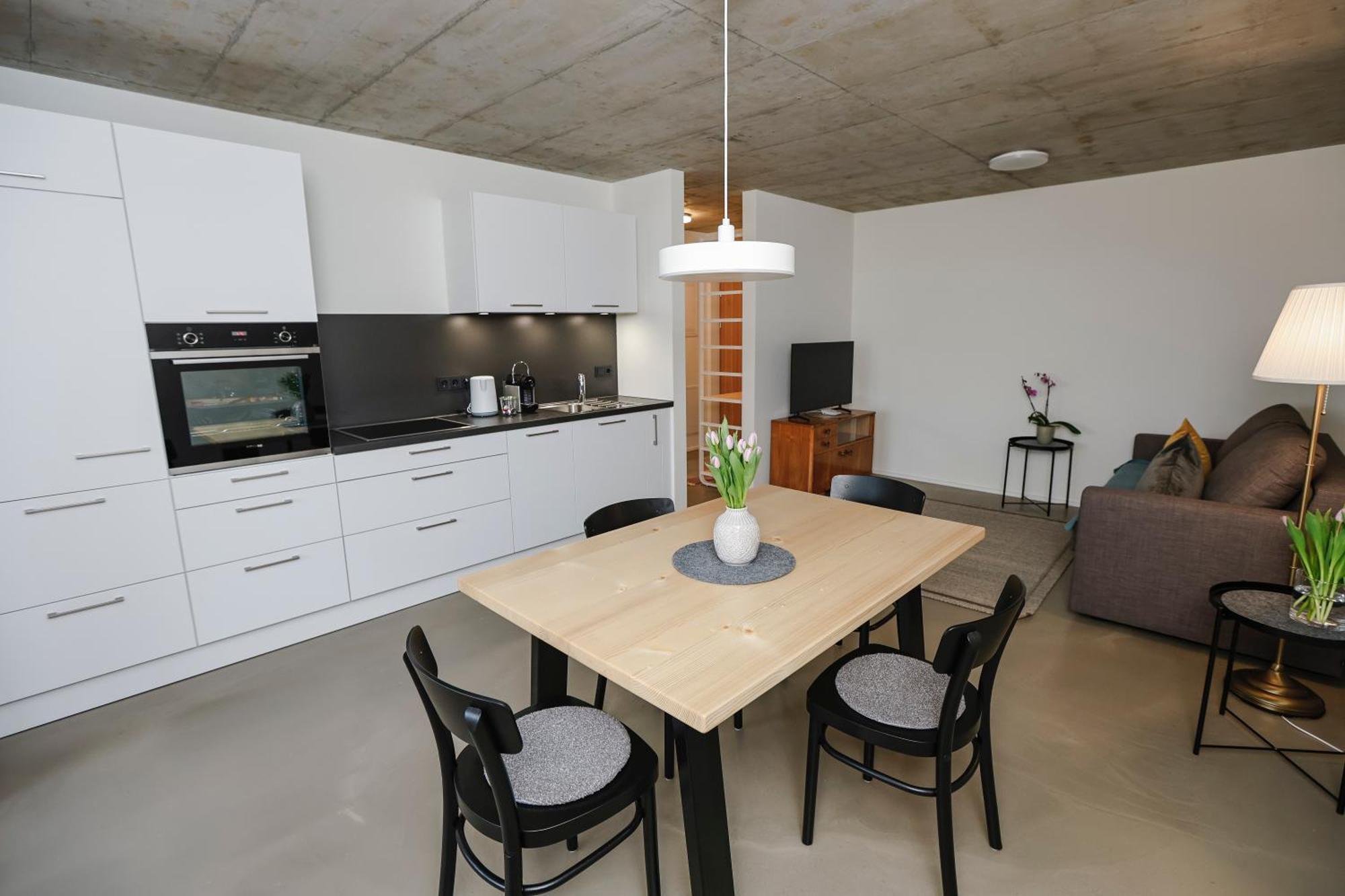 Boutique Apartments Lustenau Nachhaltige Kuehlung Ueber Erdsonde Und Fussbodenkuehlung Room photo